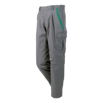 PANTALON PROFI GRIS/VERDE XXL