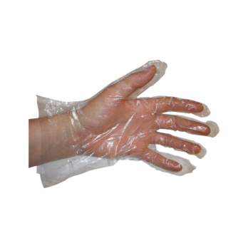 GUANTE TRANSPARENTE DESECHABLE TG