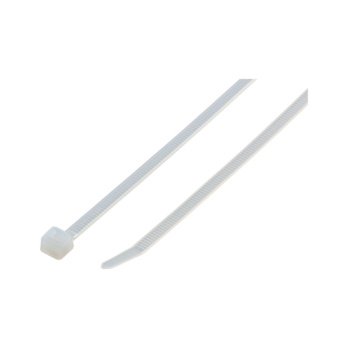Cable tie, one piece, with approval, natural