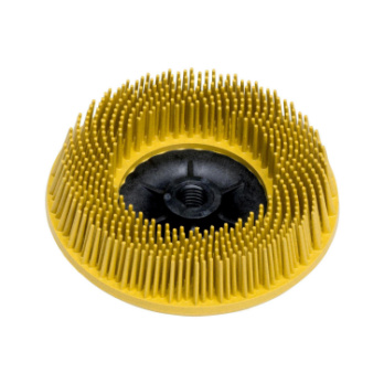 CEP.LIMP-BRISTLE/DISC-AMARILLO-K80-D11