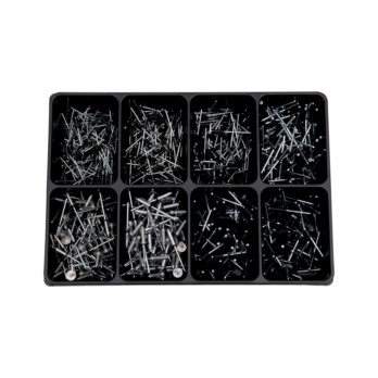 Blind rivet dome head alu/steel zp. 725 pcs SOKO