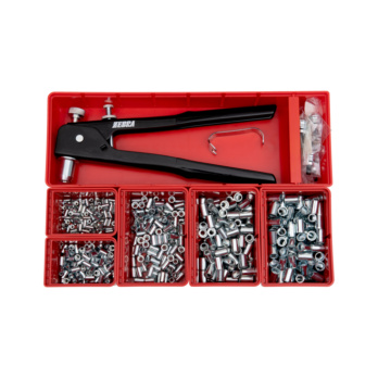 ZEBRA rivet nut w. small c/sunk head 506 pcs SOKO