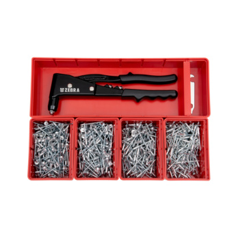 Blind rivet stand. dome hd alu/steel 701 pcs SOKO