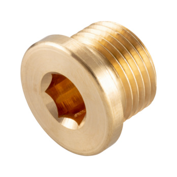 DIN 908 latón común pulg.