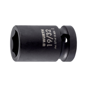 VASO-IMPACT-1/2IN-CORTO-HEX-INCH-WS19/32