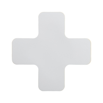 PEGATINA-SUELO-CRUZ-SHAPE-WHITE