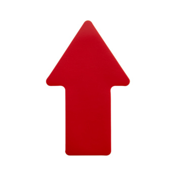 MARCADOR-SUELO-ARROW-SHAPE-HD-RED
