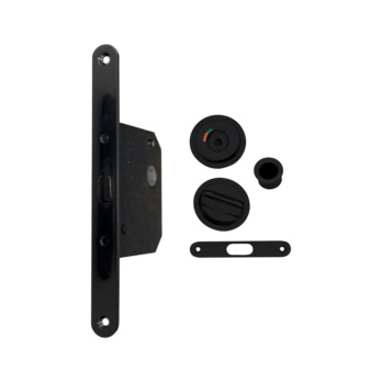 Set cerradura embutida con tirador y condena