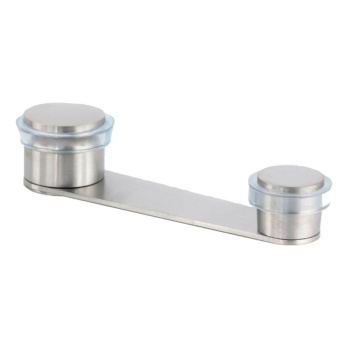 RETEN-TOPE PUERTA-PEQ INOX GOMA TRANS