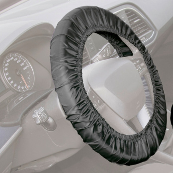 FUNDA CUBRE VOLANTE NYLON NEGRA