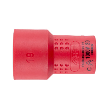 LLAVE-VASO-VDE-3/8IN-6PT-19MM