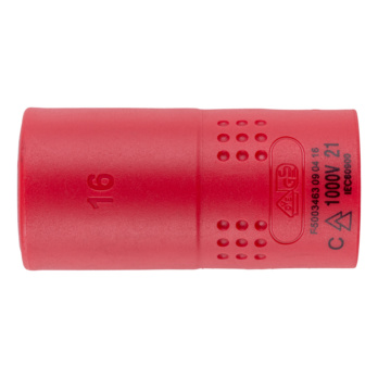 VASO AISLADO HEX 1/2" VDE 16MM