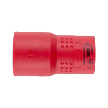 VASO AISLADO HEX 1/2" VDE 19MM