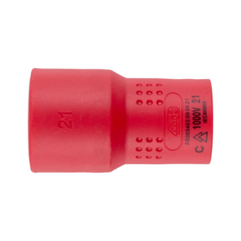 VASO AISLADO HEX 1/2" VDE 21MM