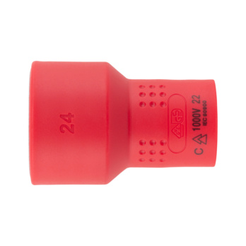 VASO AISLADO HEX 1/2" VDE 24MM