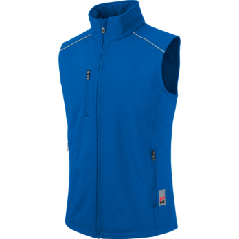 CHALECO SOFTSHELL CITY AZUL REAL L
