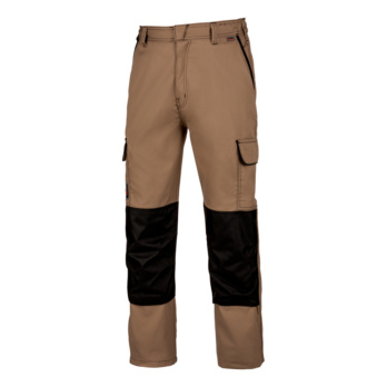 PANT CLASSIC COMBI BEIGE/NEGRO 5XL
