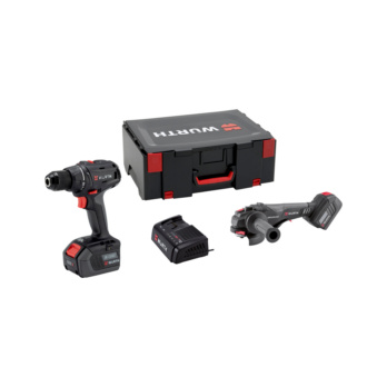 Set malet. M-Cube AWS/ABS 18 COMPACT 2en1, 5 pzs.