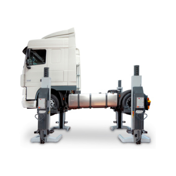 Elevador de columnas, camiones