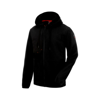 SUDADERA CAPUCHA NORDIC NEGRA L