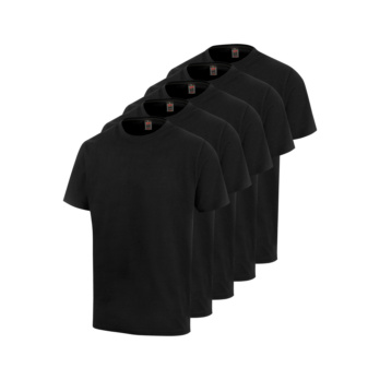 PACK 5 CAMISETAS GRIS OSCURO XXL