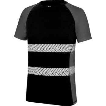CAMISETA DRY TECH REFLEX NEGRO/GRIS XXL