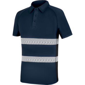 POLO DRY TECH REFLEX MARINO/NEGRO L