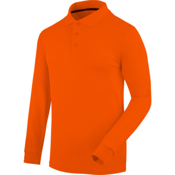 POLO ML JOB+ NARANJA 3XL