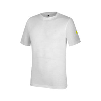 CAMISETA MANGA CORTA ESD BLANCO L
