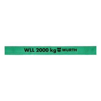 ESLINGAS WÜRTH PLANA 4M. VERDE