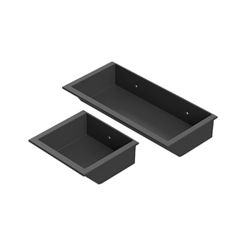 Empuñadura tipo vaina, plástico