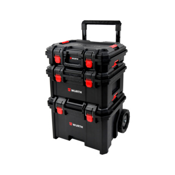 Caja de herramientas modular con ruedas