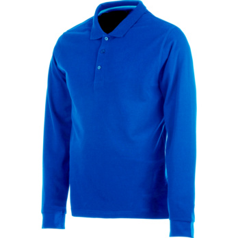 POLO ML JOB+ AZUL REAL L