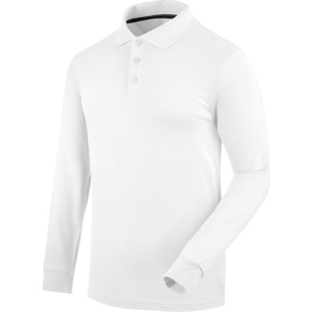 POLO ML JOB+ BLANCO XL
