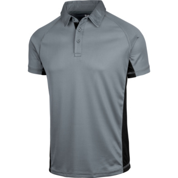 POLO DRY-TECH GRIS/NEGRO S