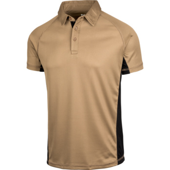 POLO DRY-TECH BEIGE/NEGRO XXL