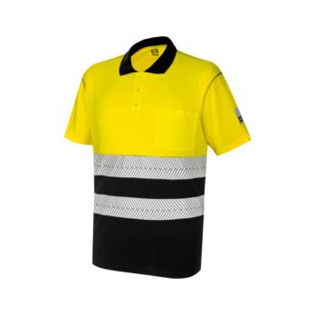 POLO-MC-LUMEN-PRO-AMAR/GRIS-XL