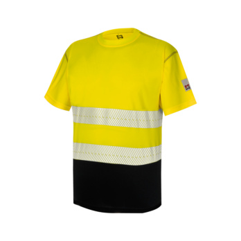 CAMISETA-LUMEN-PRO-MC-AMAR/GRIS-XL