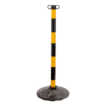 POSTE PLA 0,9M AMARILLO NEGRO
