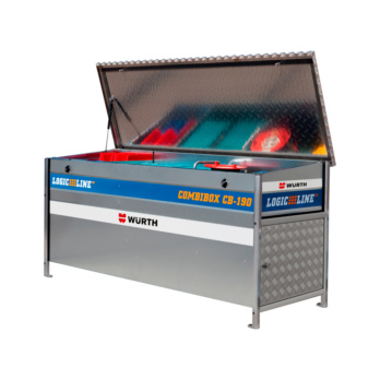 Caja de plataforma plana con tapa
