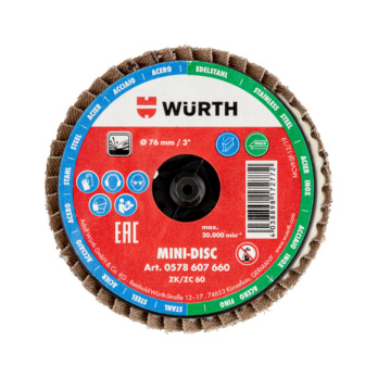 ZEBRA MINI-DISC DIAM.76 MM P60