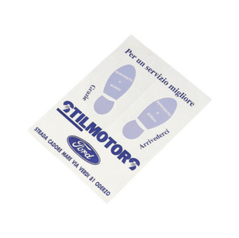 Alfombrilla para pies, impreso