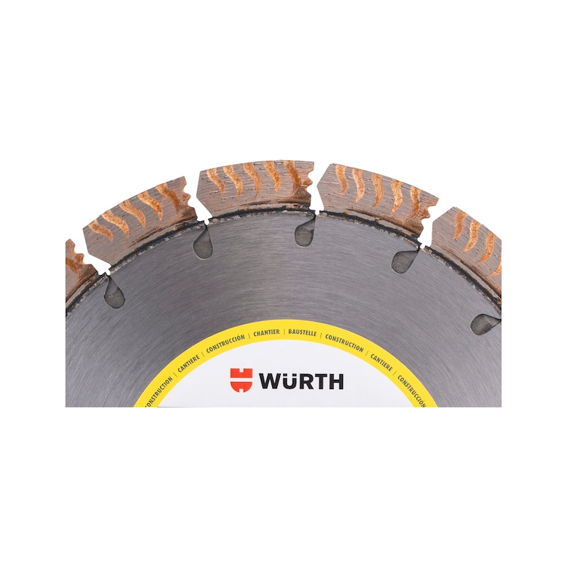 Disque diamant MultiExpert H10 : béton, asphalte, granit et métal | WURTH