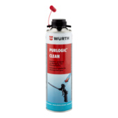 Cleaner for PU foam