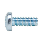 Thread rolling screw, flat head