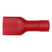 Push connector, insulated