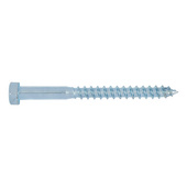 Wood screw, hexagon head