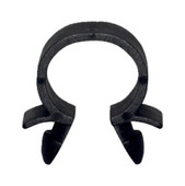 Plastic cable clamp