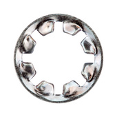 Serrated washers