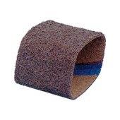 Sanding belt, fleece